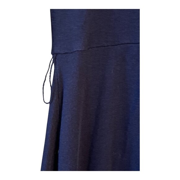 Lauren Ralph Lauren Navy Blue Long Sleeve Midi Dress – Size 4 – Gold Button Deta - Picture 6 of 6
